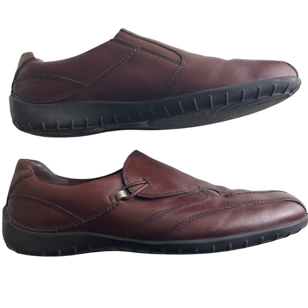 Walking Cradles Cassie Brown Leather Comfort Loafer Women’s Size 11W - Picture 3 of 9
